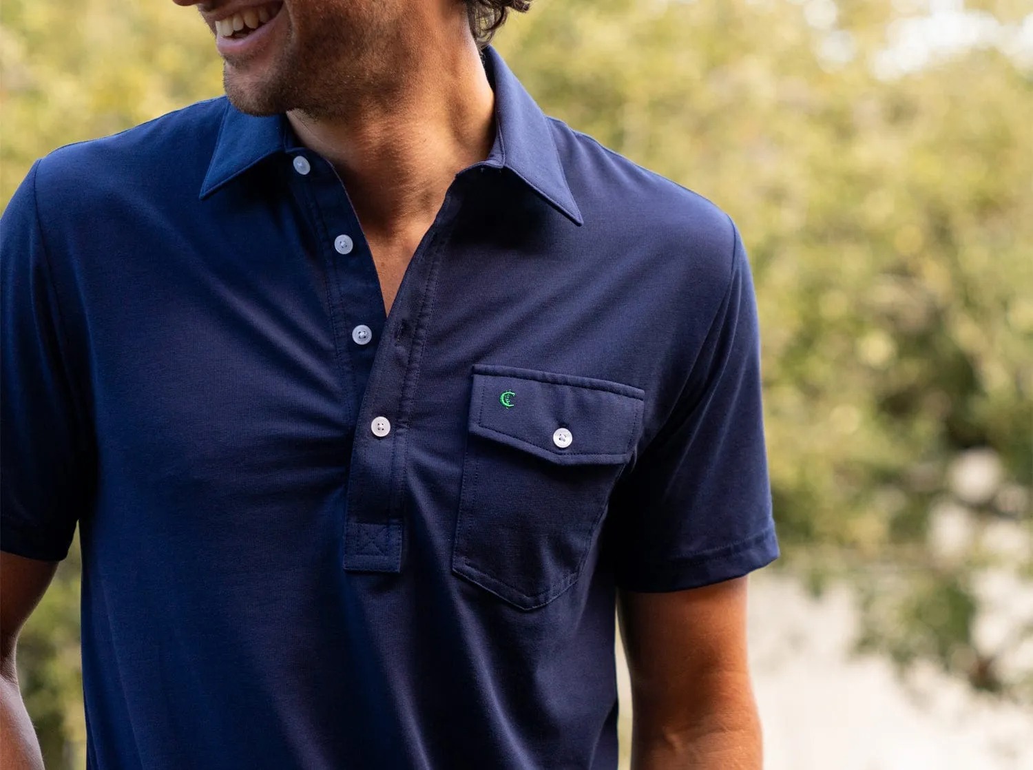 Performance Players Shirt - Nassau Navy