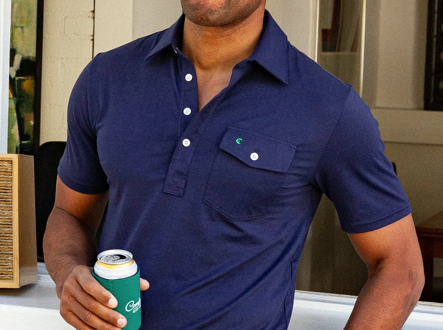 Performance Players Shirt - Nassau Navy