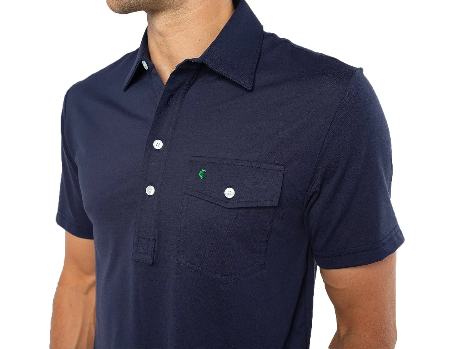Performance Players Shirt - Nassau Navy