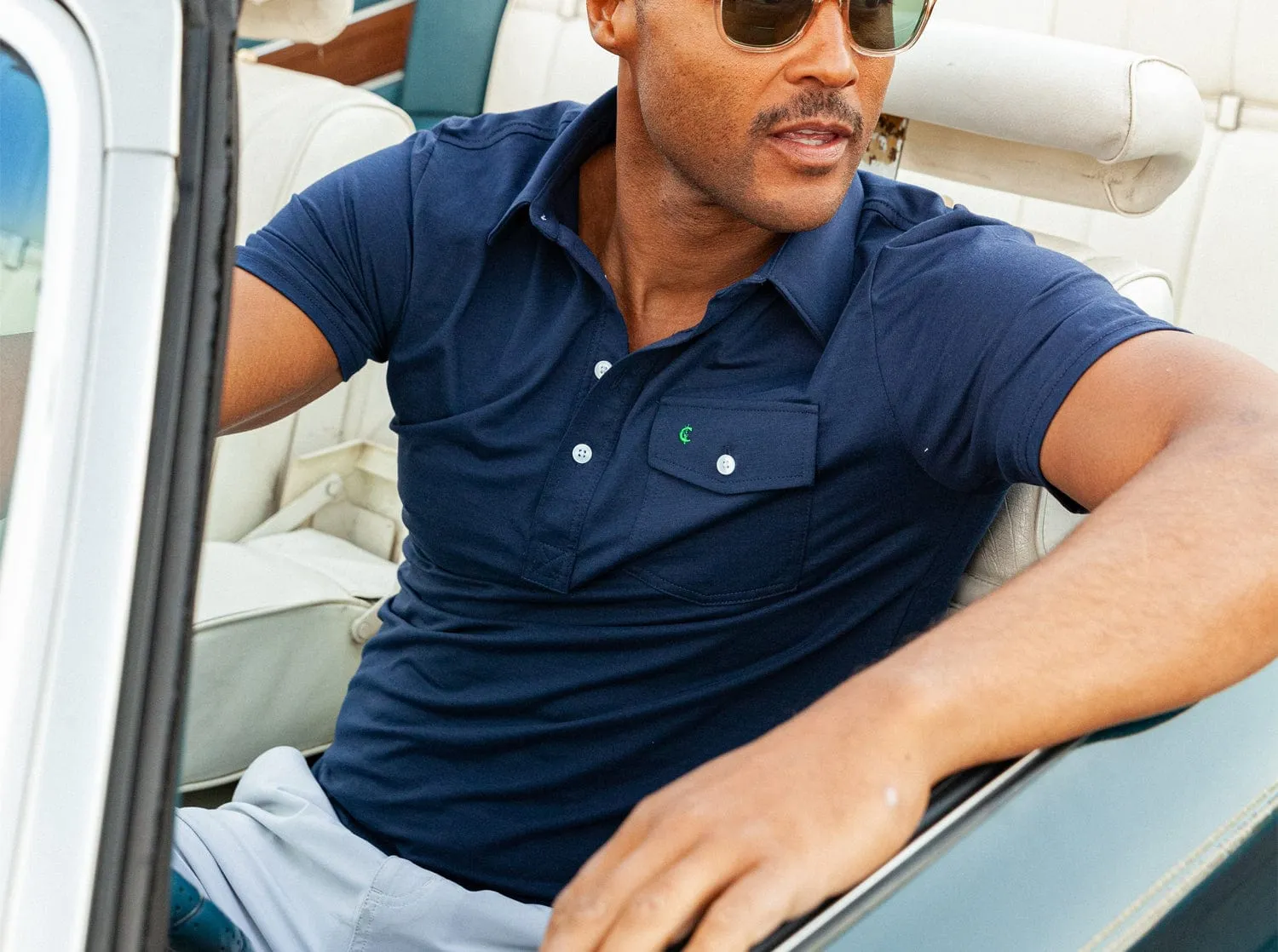 Performance Players Shirt - Nassau Navy