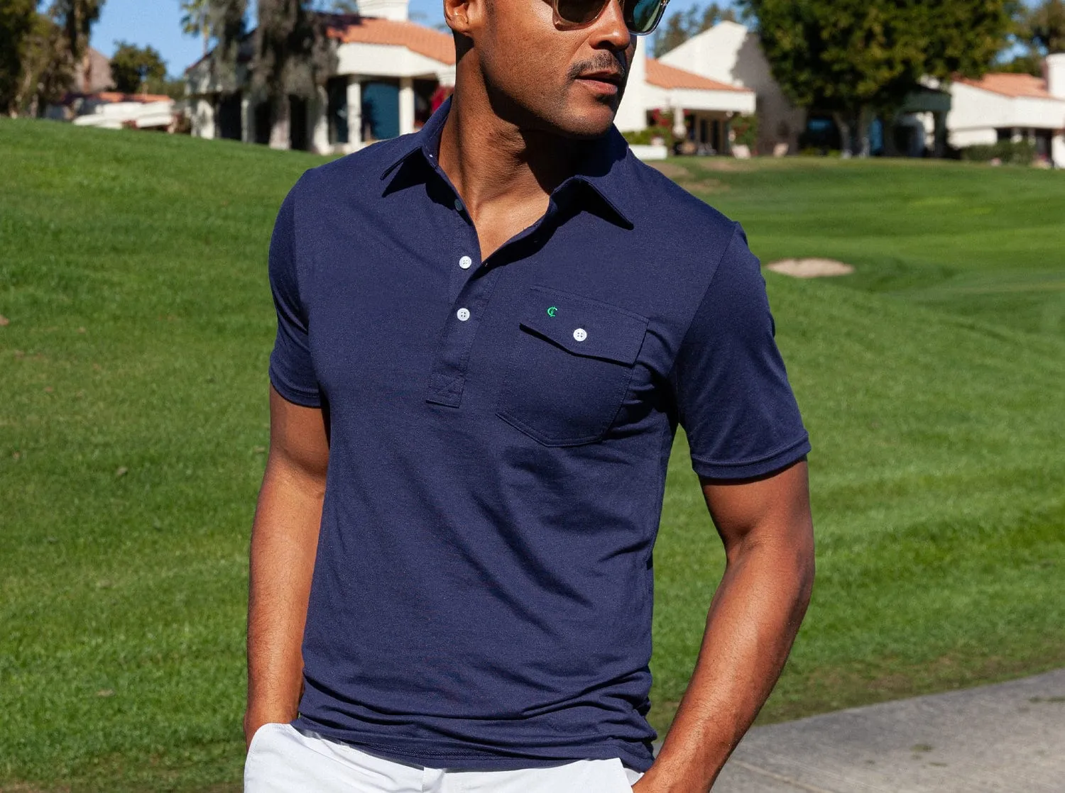 Performance Players Shirt - Nassau Navy