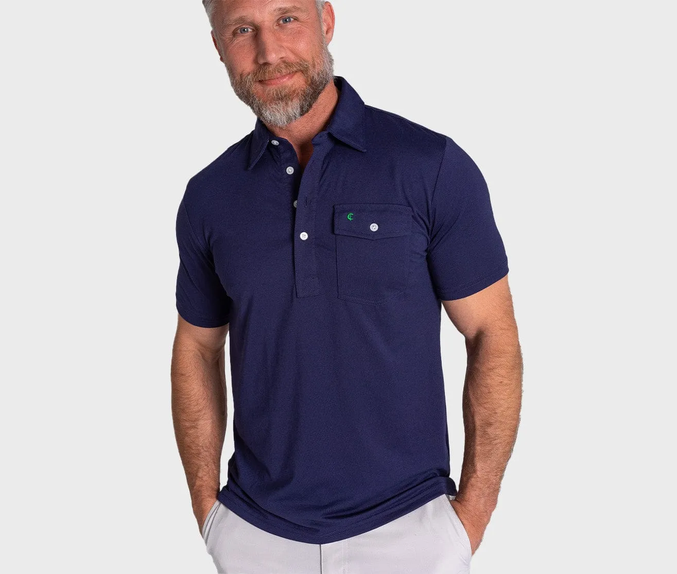 Performance Players Shirt - Nassau Navy