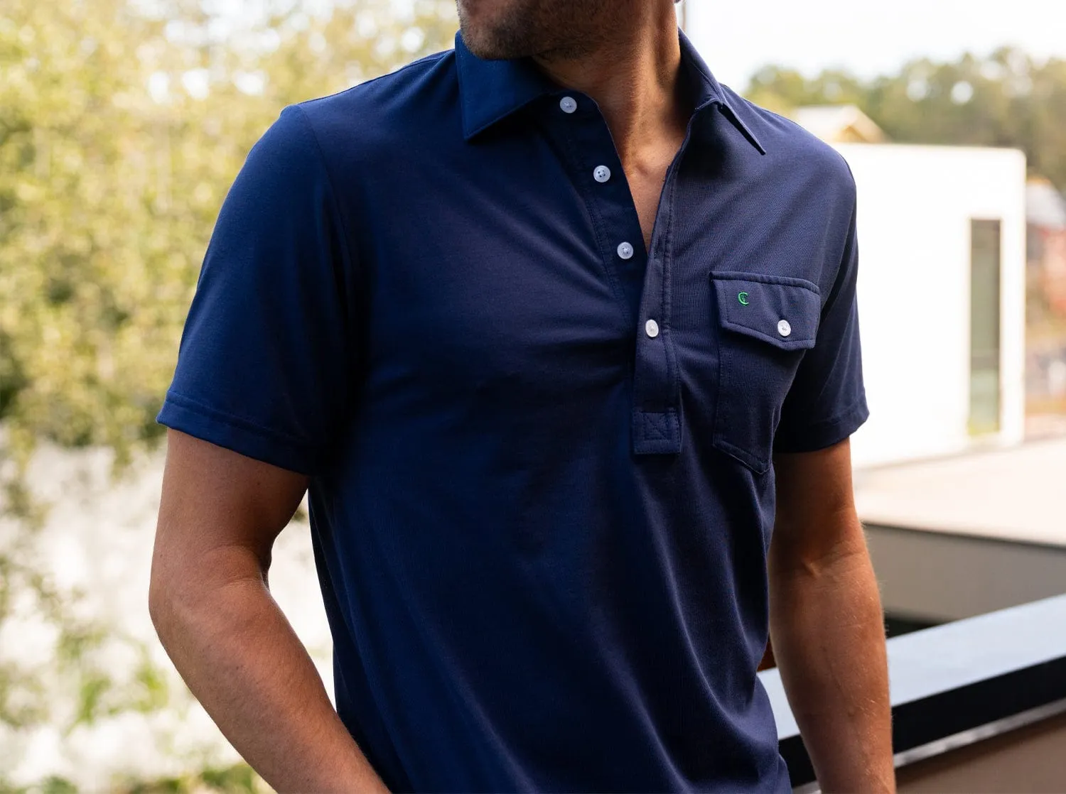 Performance Players Shirt - Nassau Navy