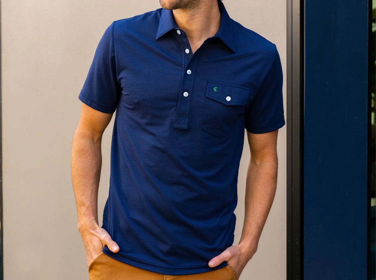 Performance Players Shirt - Nassau Navy