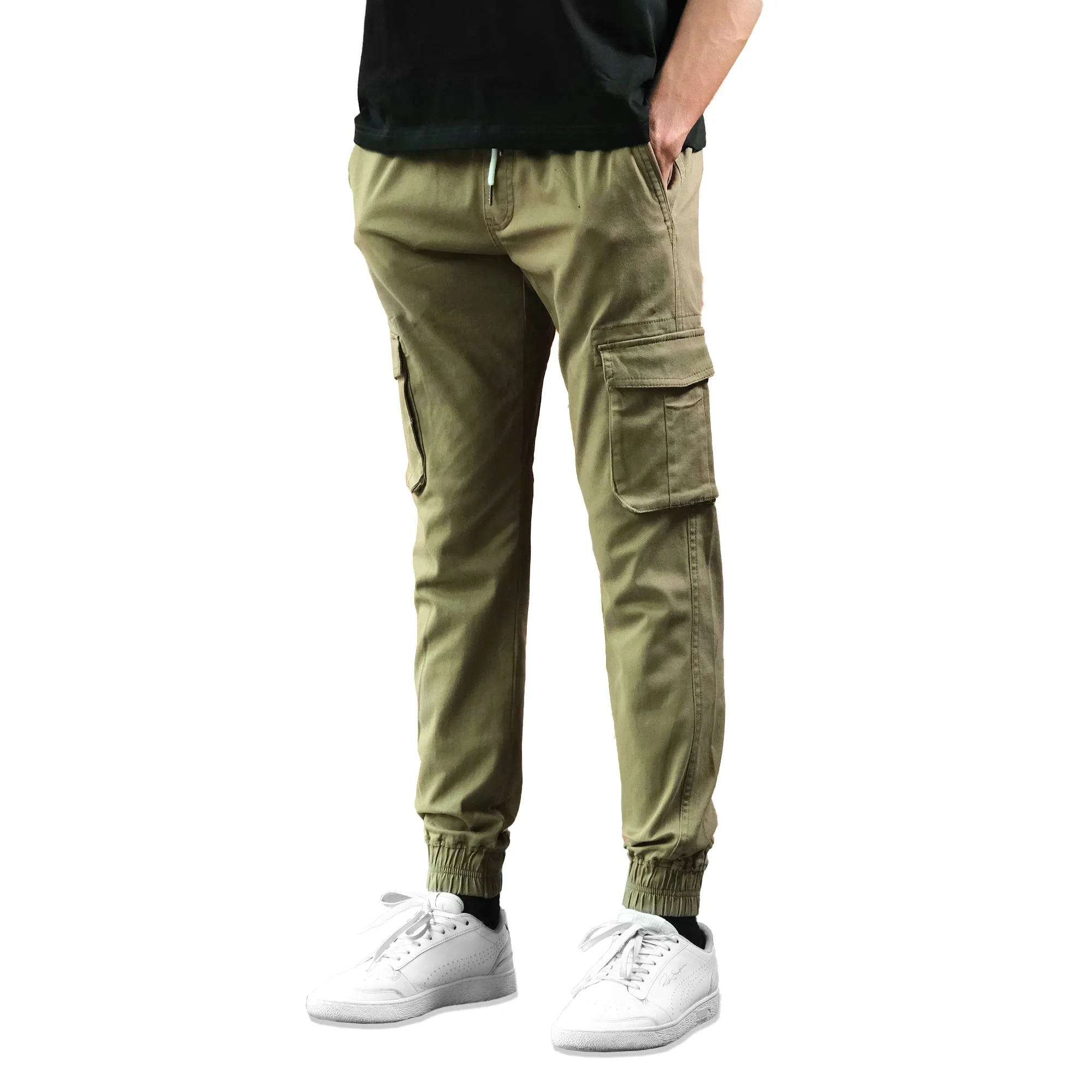 Pier One Chino Cargo Jogger Pants