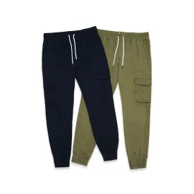Pier One Chino Cargo Jogger Pants