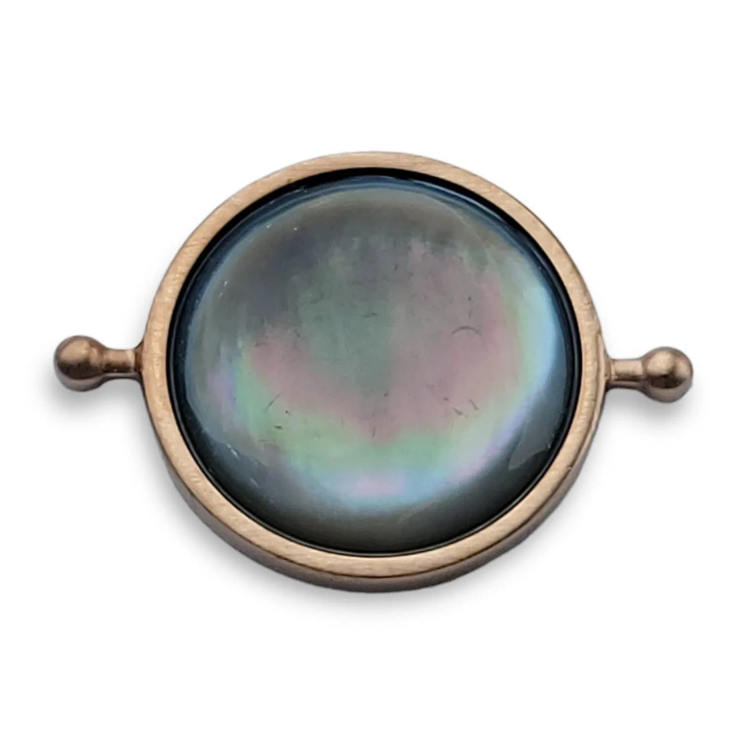 Rose Gold Round Crystal Element