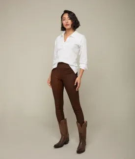 Skinny Ankle Leggings :: Gloss Plume