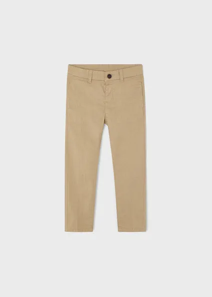 Slim Fit Chino Khaki Pants
