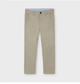 Slim Fit Chino Khaki Pants