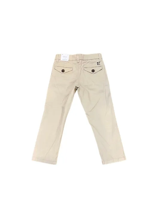 Slim Fit Chino Khaki Pants