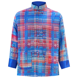 SPARKLE BY KAREN CHAN x  HK Heritage Museum【FRUITFUL HARMONY】100% Silk Tang Jacket / Kung Fu Jacket (幸運風車) (風調雨順)