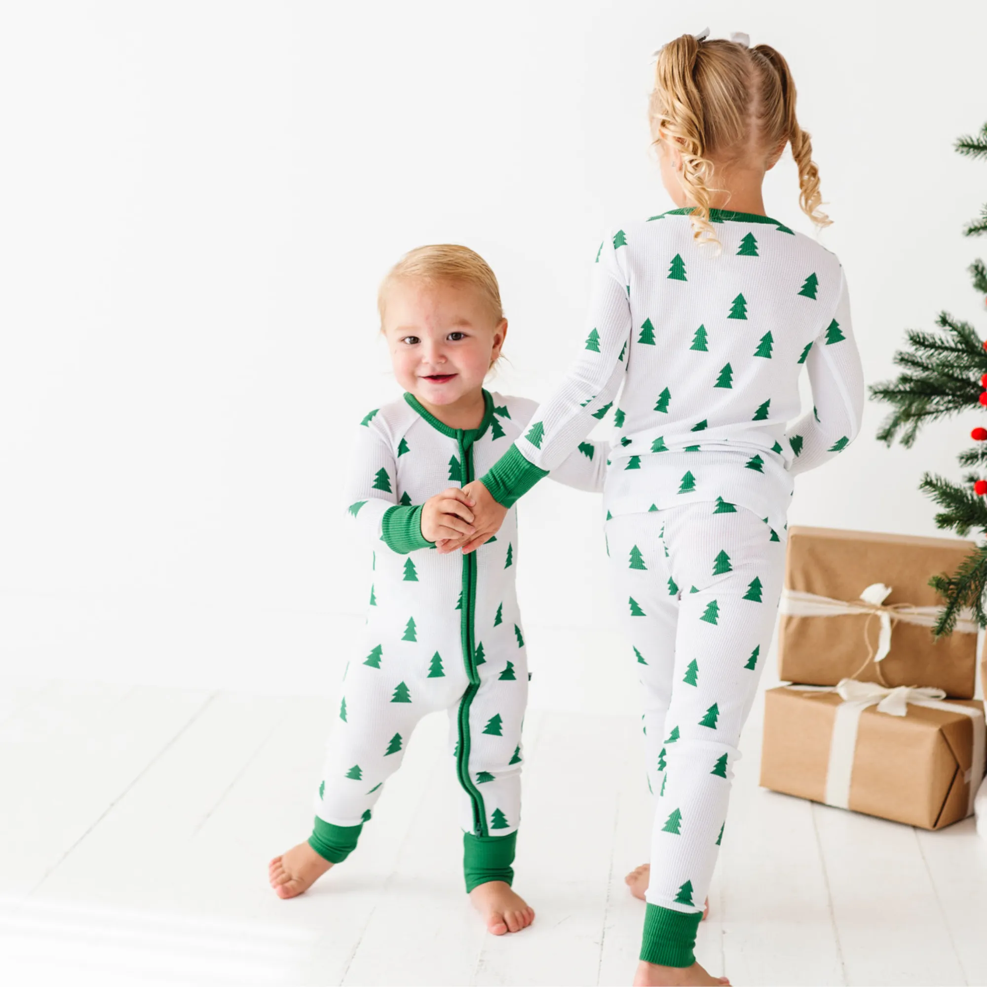 Such a Sap Waffle Knit Convertible Footies