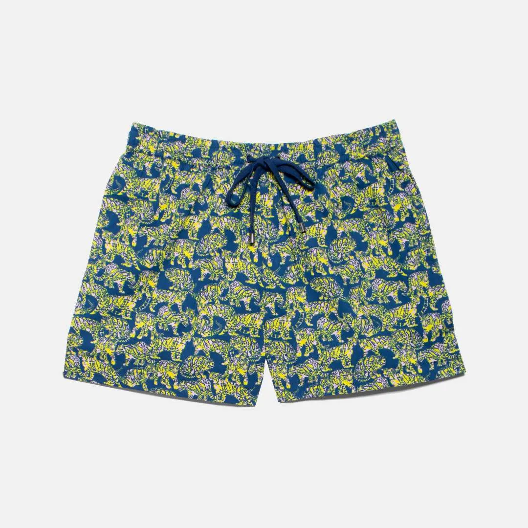 Tiger Print Cabana Set