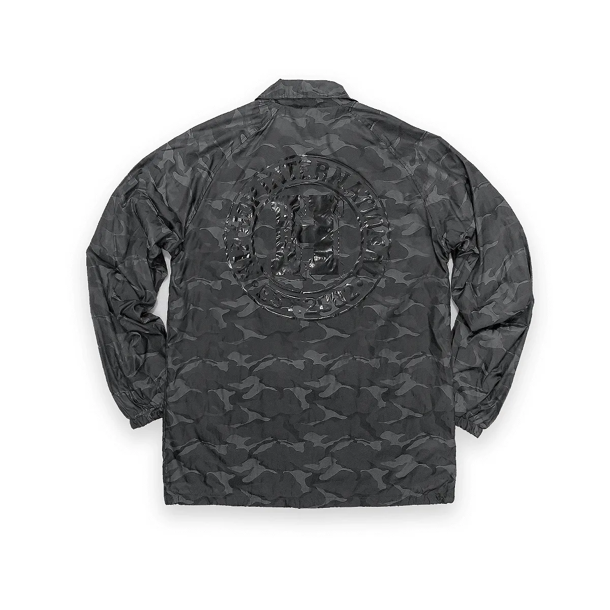 UNISEX NEW H 3D CAMO BUTTON UP COACHES JACKET - BLACKOPS CAMO