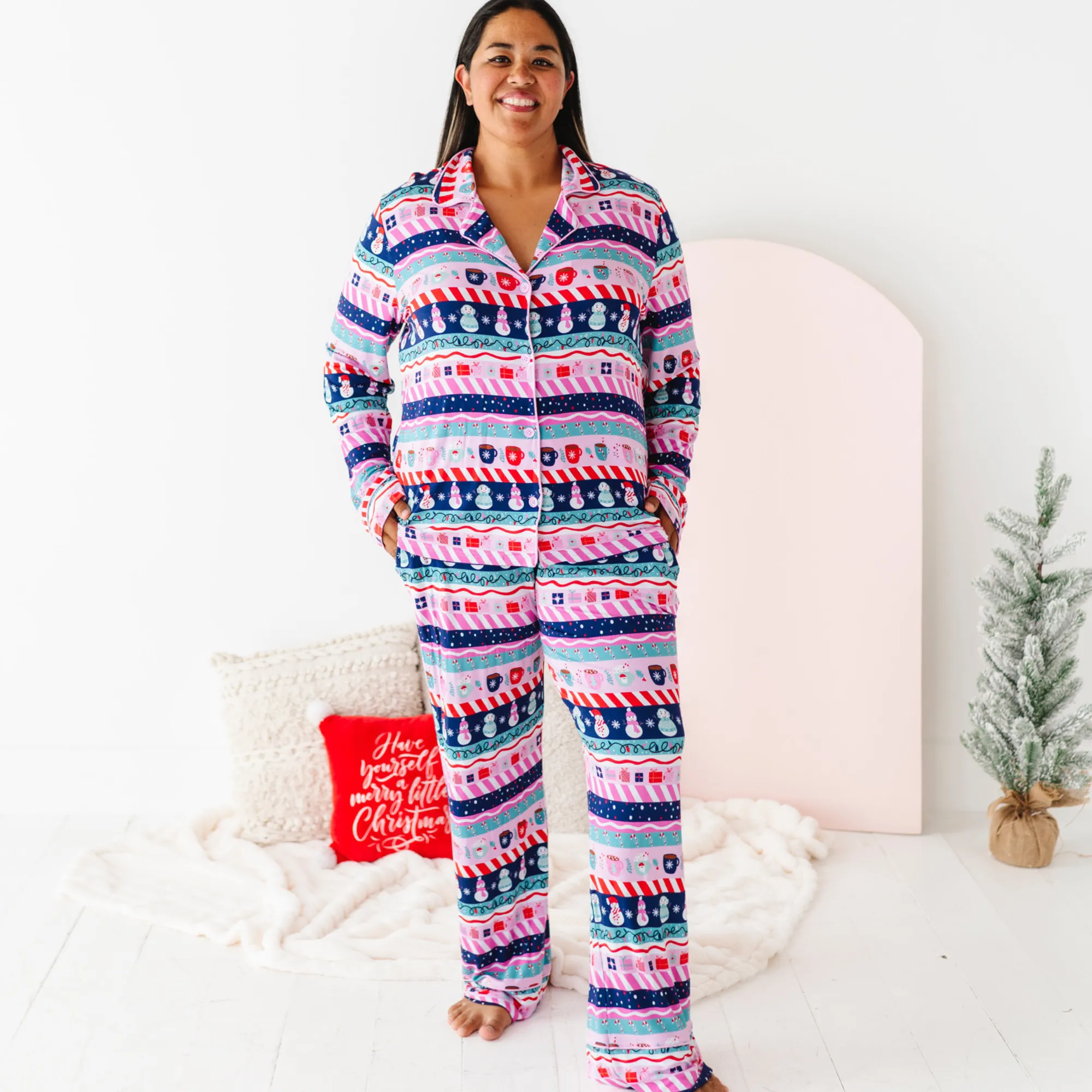 Whimsical Winters Mama Luxe Lounge Set