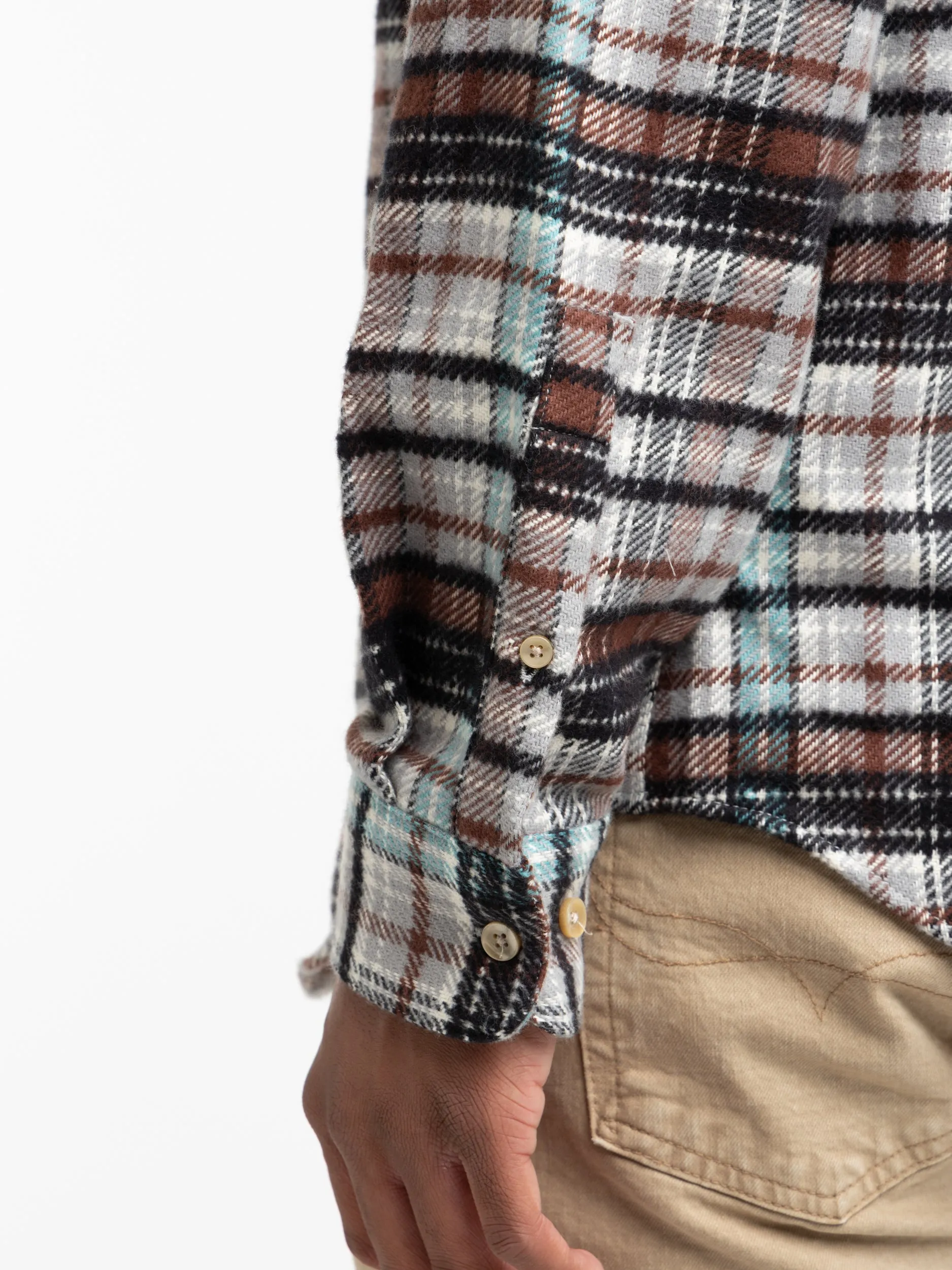 White Check Sans Shirt
